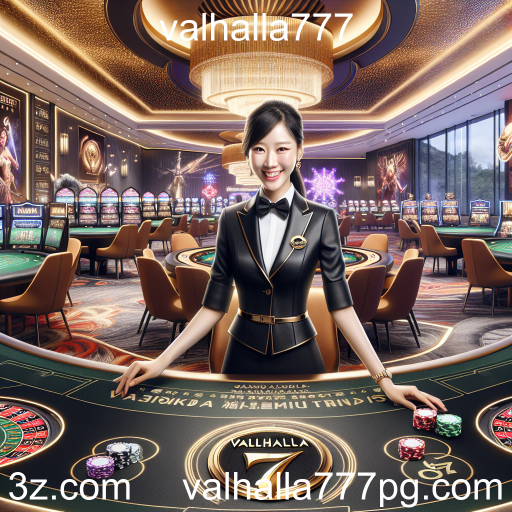 Experiência Imersiva com Jogos Ao Vivo no Valhalla777